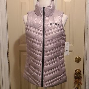 DKNY Metallic Vest (NWT)